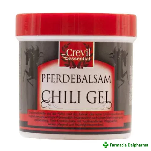 Gel Puterea Calului cu ardei iute (Pferdebalsam) x 250 ml, Crevil